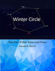 Winter Circle SA choral sheet music cover Thumbnail